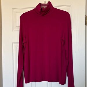 Eileen Fisher Fuchsia Long Sleeve Turtleneck